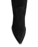 El Dorado Black Suede Boots