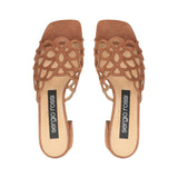 SR Mermaid 045 Tan Suede Sandal