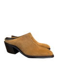 Zora Tobacco Suede Mule