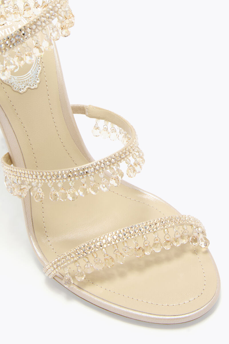Cleo Chandelier Beige Satin Strass (carry over style)