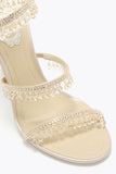 Cleo Chandelier Beige Satin Strass (carry over style)