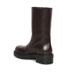Foustine Brown Leather Boots