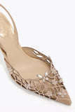 Eden Beige Suede Slingback