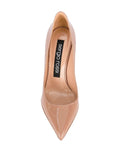 Godiva 10cm  Nude Patent Pump - SERGIO ROSSI - Liberty Shoes Australia
