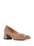 Sr1 Nude Leather Pumps - SERGIO ROSSI - Liberty Shoes Australia