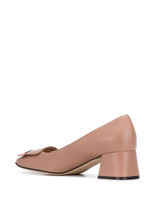 Sr1 Nude Leather Pumps - SERGIO ROSSI - Liberty Shoes Australia