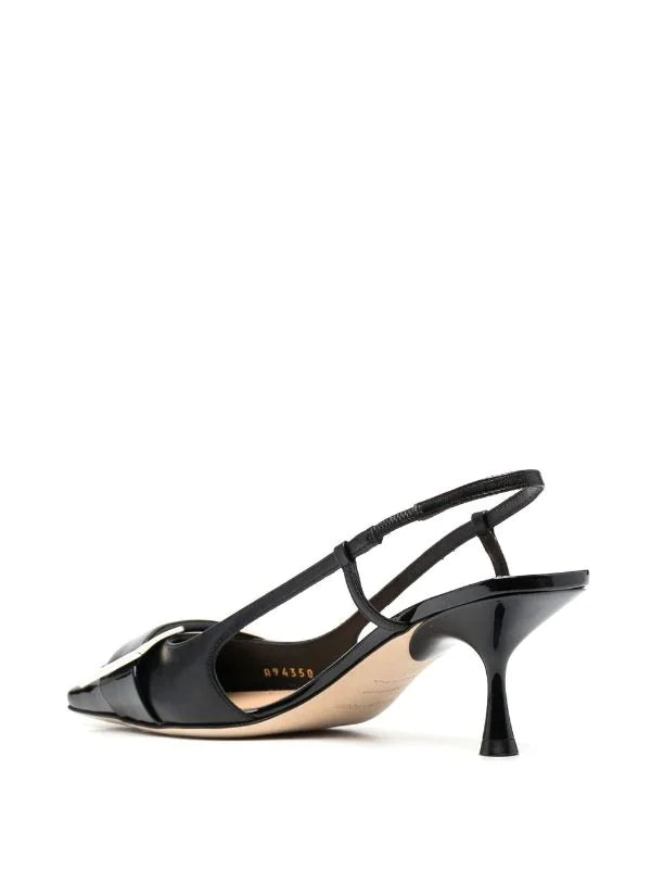 SR Twenty Sling-Back Pumps - SERGIO ROSSI - Liberty Shoes Australia