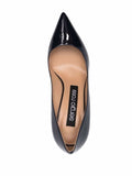 Godiva Patent Black 090 Pump - SERGIO ROSSI - Liberty Shoes Australia