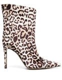 Raquel Leopard Velvet Boots - Alexandre Vauthier - Liberty Shoes Australia