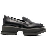 Banel Platform Leather Loafer - SERGIO ROSSI - Liberty Shoes Australia