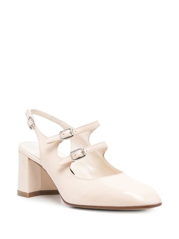 Banana Ivory Patent Mary Jane - Carel Paris - Liberty Shoes Australia