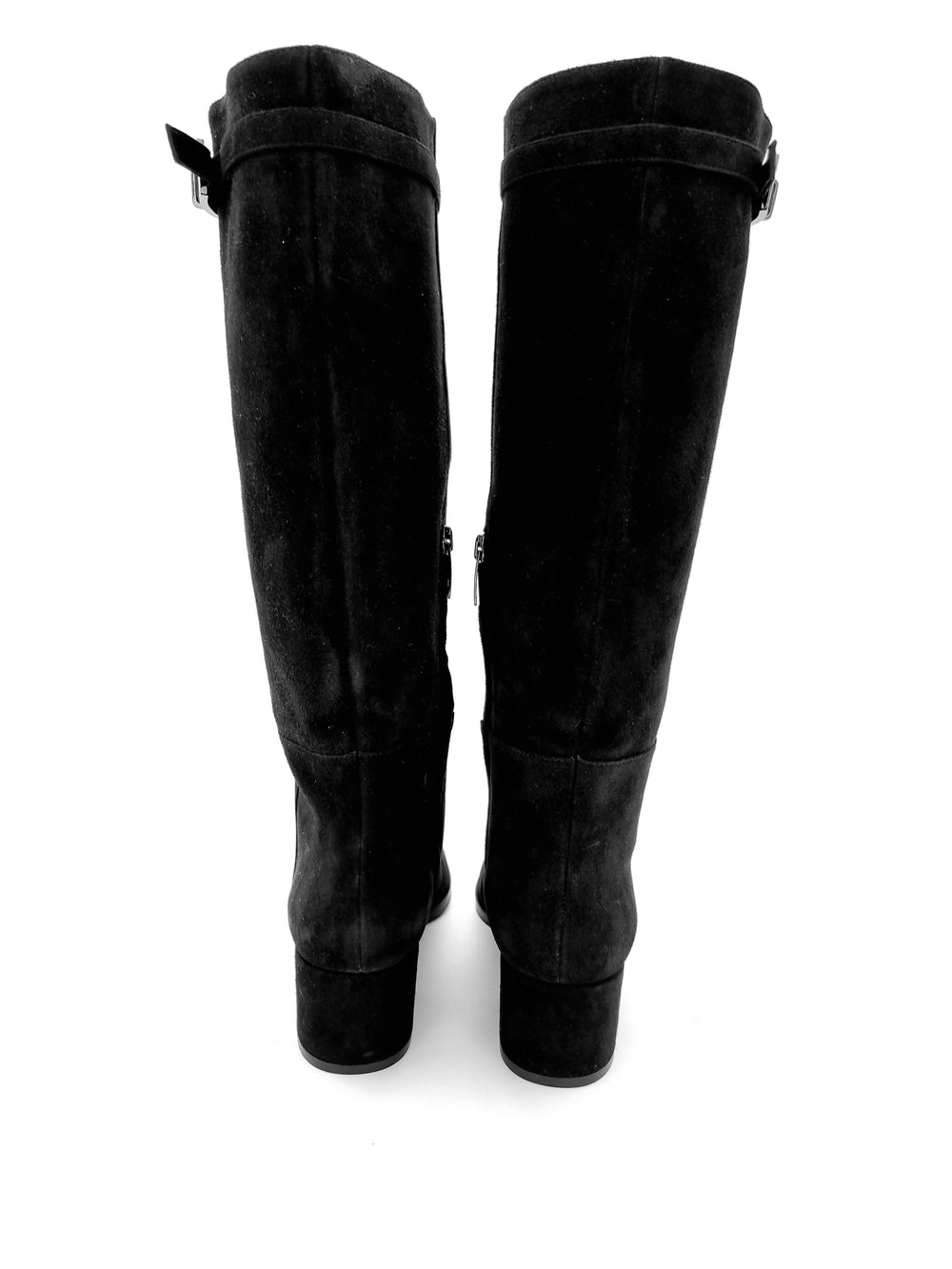 SR Nora Suede Knee-High Boots - SERGIO ROSSI - Liberty Shoes Australia