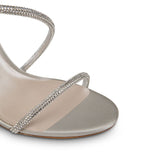 Irini Silver Crystal Sandals - Rene Caovilla - Liberty Shoes Australia