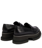 Banel Platform Leather Loafer - SERGIO ROSSI - Liberty Shoes Australia