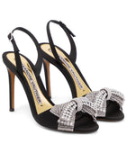Raso Crystal Bow Embellished Sandals - Alexandre Vauthier - Liberty Shoes Australia