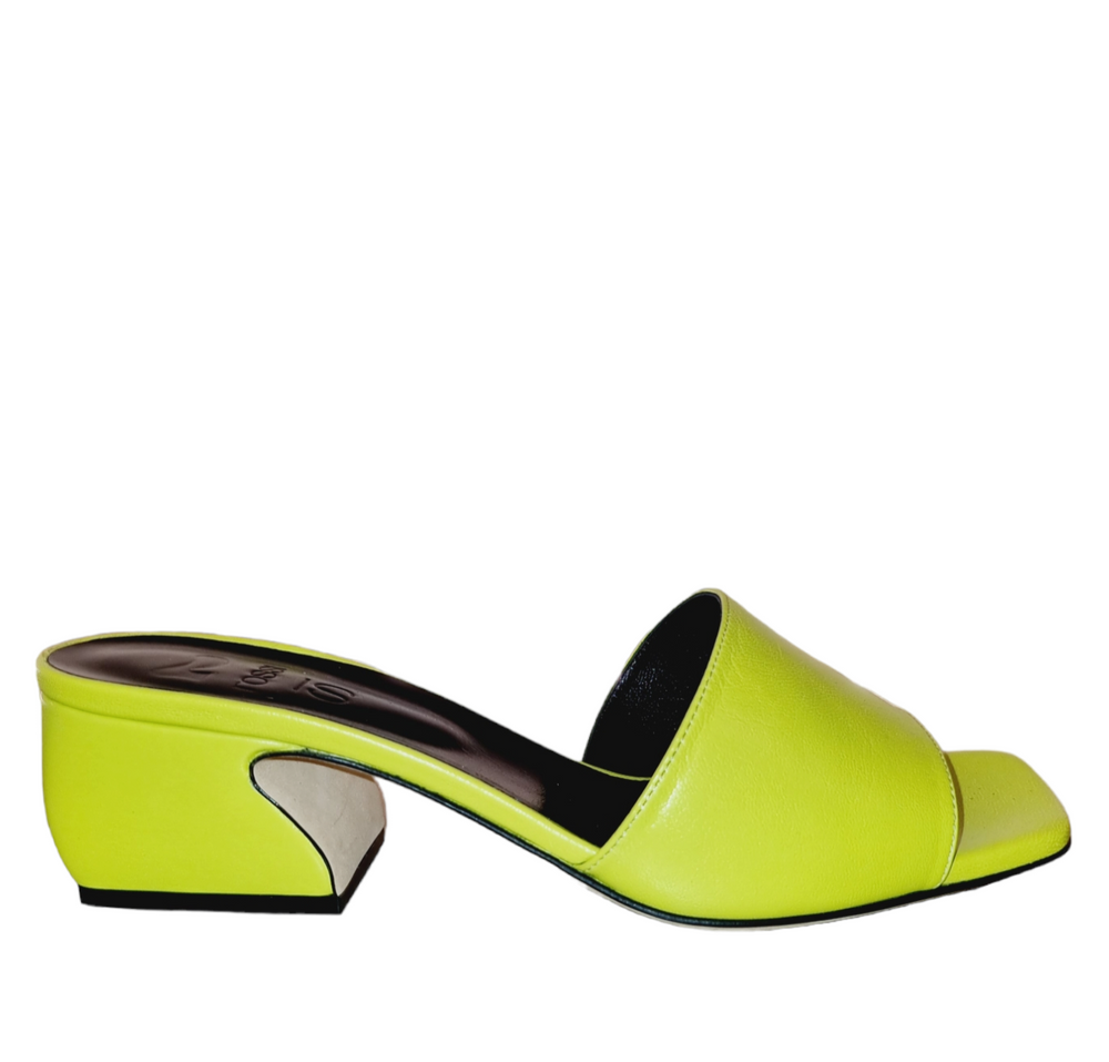 Lime green deals slip on shoes