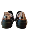 Malic Patent Pewter Loafers - GIUSEPPE-ZANOTTI - Liberty Shoes Australia