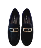Sr Nora Suede Loafers - SERGIO ROSSI - Liberty Shoes Australia