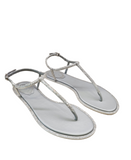 Diana Silver Crystal Sandals - Rene Caovilla - Liberty Shoes Australia