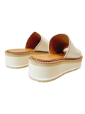 Fastp Ivory Mule Slip-On - Clergerie - Liberty Shoes Australia