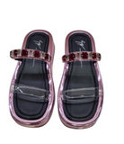 Melbourne Platform Crystal Sandals - GIUSEPPE-ZANOTTI - Liberty Shoes Australia