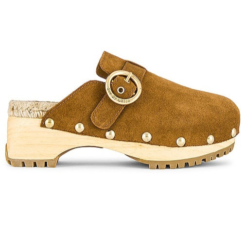 Gema Suede Slip-On Clogs - SEE BY CHLOE - Liberty Shoes Australia