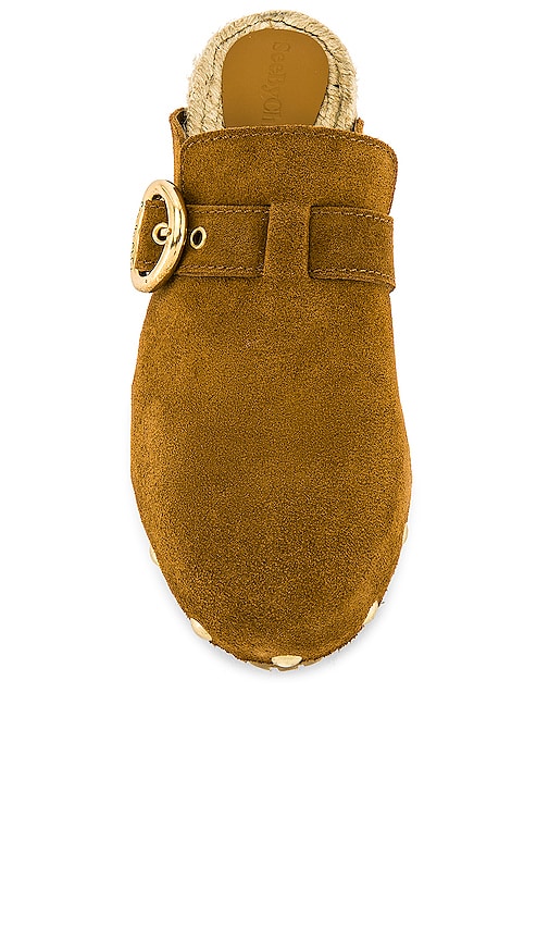 Gema Suede Slip-On Clogs - SEE BY CHLOE - Liberty Shoes Australia