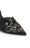 Veneziana Black Sling-Back 8.5cm Heel - Rene Caovilla - Liberty Shoes Australia