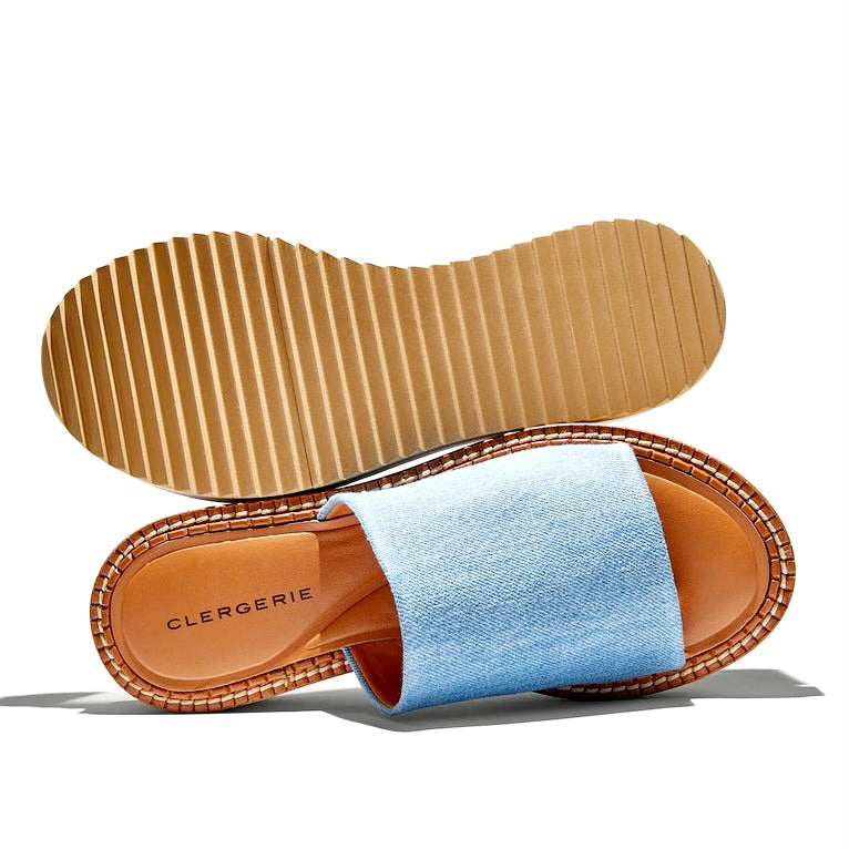 FastJ Denim Mule - Clergerie - Liberty Shoes Australia